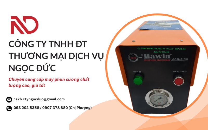 máy phun sương chất lượng cao