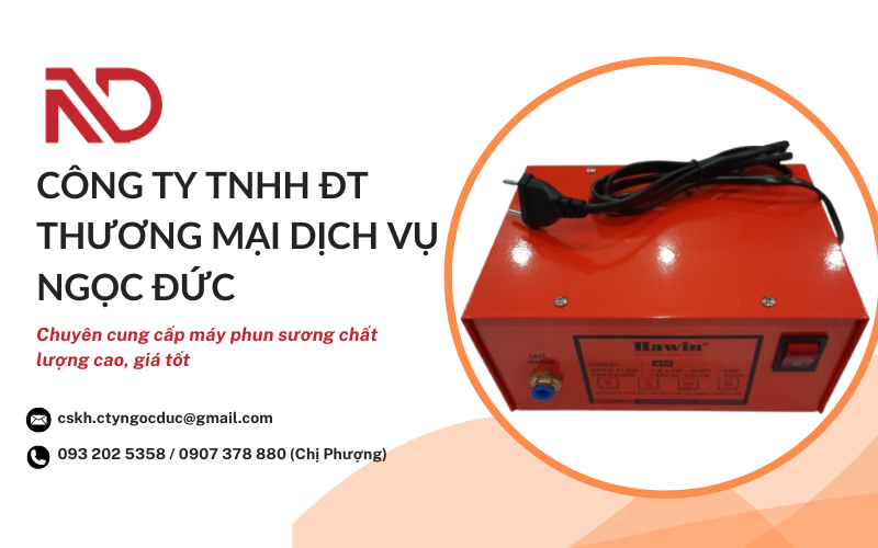 máy phun sương chất lượng cao