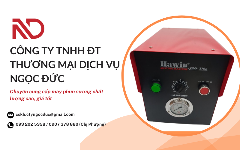 máy phun sương chất lượng cao