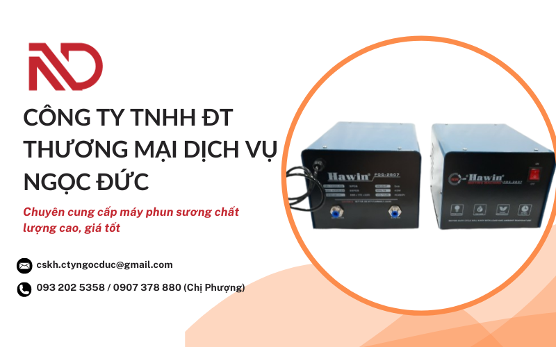 máy phun sương chất lượng cao