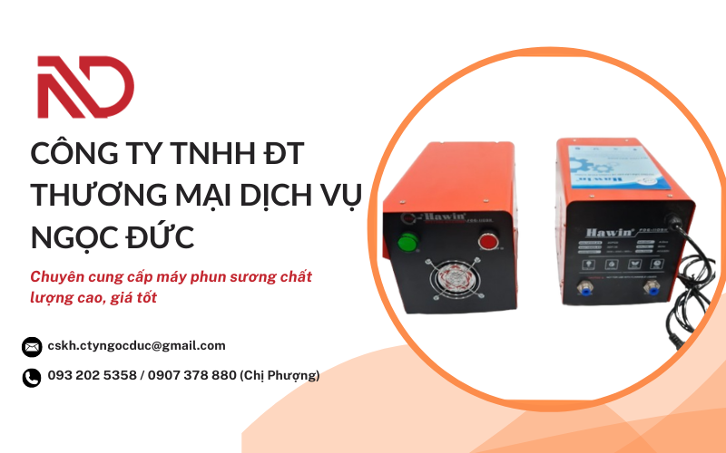 máy phun sương chất lượng cao