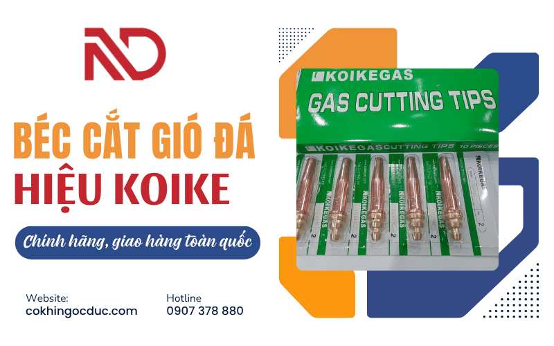 Béc cắt gió đá hiệu Koike